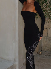 ALEXIS JUMPSUIT BLACK