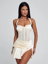 CARMIN MINI DRESS IVORY