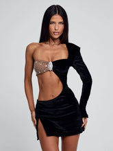 Ellapink AURELINE MINI DRESS BLACK