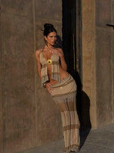 NATASHA MAXI SKIRT NEUTRAL