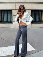 SAFFRON PANT PINSTRIPE