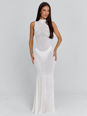 Ellapink LORIEL MAXI DRESS WHITE
