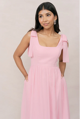 Ellapink Chiffon Dress | Made To Order