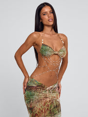 CATERINA MAXI DRESS LAGRONO SAGE