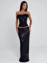 Ellapink NUI MAXI SKIRT BLACK