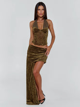 TRYIAL MINI SKIRT OLIVE