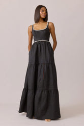 Ellapink Luxe Jacquard Dress | Made To Order