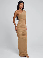 REVA MAXI DRESS TAN