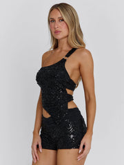 Ellapink ROC SHORTS BLACK