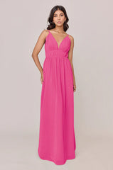 Ellapink Chiffon Dress | Made To Order