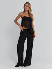 Ellapink CLOVELLY TOP BLACK