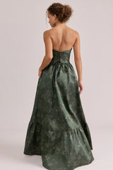 Ellapink Jacquard Dress | Made To Order