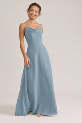 Ellapink Chiffon Dress | Ready To Ship | French Blue