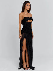 Ellapink JULIAN MAXI DRESS BLACK
