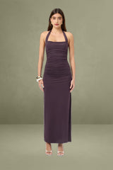 Halter Neck Maxi Dress
