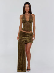 TRYIAL MINI SKIRT OLIVE