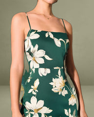 The Floral Slit Maxi Dress