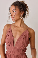 Ellapink Chiffon Dress | Made To Order