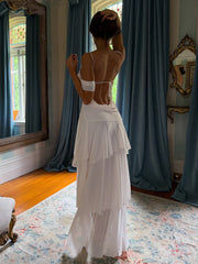 Ellapink SINORA MAXI DRESS IVORY