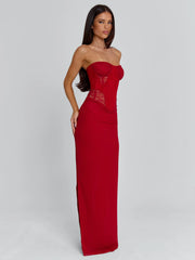 Ellapink ALEXIAM MAXI DRESS RED