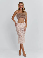 Ellapink TERISA TOP TAUPE