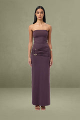 Trim Maxi Dress