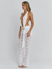 Ellapink ERIS JUMPSUIT WHITE