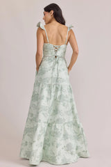 Ellapink Luxe Jacquard Dress | Made To Order