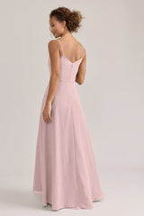 Ellapink Chiffon Dress | Ready To Ship | Perfect Pink