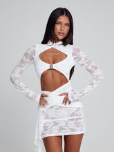 CLEMENTINE MINI DRESS WHITE