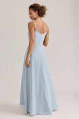 Ellapink Chiffon Dress | Ready To Ship | Sky Blue