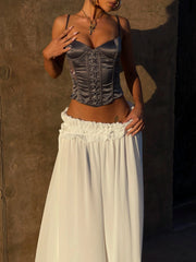 SADE CORSET TOP STEEL