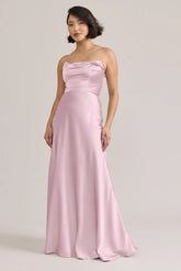 Ellapink Satin Dress | Ready To Ship | Perfect Pink