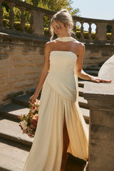 Ellapink Crepe + Chiffon Dress | Made To Order