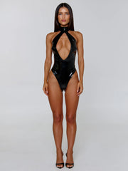 LUNETH BODYSUIT BLACK