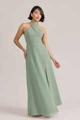Ellapink Chiffon Dress | Ready To Ship | Sage