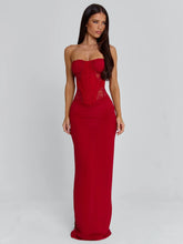 Ellapink ALEXIAM MAXI DRESS RED