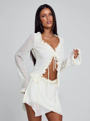 Ellapink MAE TOP IVORY