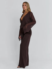 Ellapink LENNA PANT CHOCOLATE