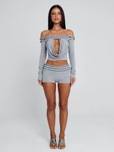 Ellapink ZAYANA SHORTS GREY MARLE