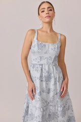 Winslet Jacquard Dress | Made To Order