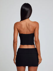 ELLIS MINI SKIRT BLACK