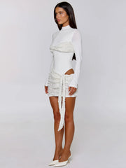INDIE MINI DRESS WHITE
