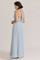 Ellapink Chiffon Dress | Ready To Ship | Sky Blue