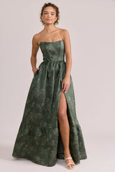 Ellapink Jacquard Dress | Made To Order