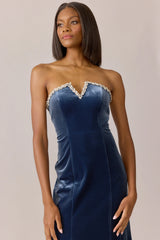 Ellapink Luxe Velvet Dress | Made To Order