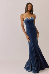 Ellapink Luxe Velvet Dress | Made To Order