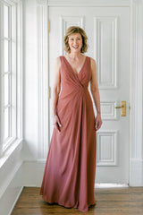 Ellapink Chiffon Dress | Made To Order