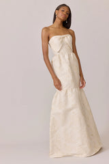 Ellapink Jacquard Dress | Made To Order