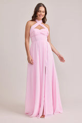 Ellapink Convertible Chiffon Dress | Made To Order